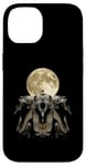 Coque pour iPhone 14 Pharaon King Tut Lune hurlante égyptienne