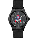 Timex Tribute Men's NFL Scout 40mm Quartz Fabric Strap, New England Patriots, Modern