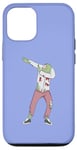 Coque pour iPhone 12/12 Pro Zombie drôle Dabbing Halloween Party Fun