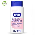 E45 Dermatological Dry Scalp Shampoo 200 ml - E45 Shampoo for Dry Scalp Relief