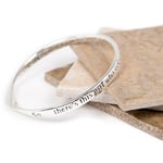 Love The Links Silver Mummy Mothers Girl Quote Message Bangle Bracelet