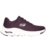 Skechers Womens Arch Fit Big Appeal Wine Röd 38