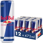 RED BULL ENERGY DRINK CLASSIC 12x473ml - FREE & FAST SHIPPING!!