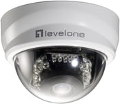 LevelOne 2-Megapixel Day/Night PoE Fixed Dome IP Network Camera, FCS (US IMPORT)