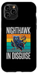 Coque pour iPhone 11 Pro Nighthawk en déguisement chouette