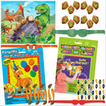 Pin The Tail On The Donkey Dinosaur Kids Childrens Birthday Party Games Activity