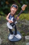 841.6000 FIGURINE  GROUPE METAL IRON MAIDEN ADRIAN SMITH    WARREN STRATFORD