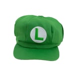 Super Mario Bros Luigi Hatt Brev Tryckt Cosplay Kostym Newsboy Cap Vuxen Baseballkepsar Waluigi Wario Odyssey Cap Green