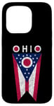 Coque pour iPhone 15 Pro State of Ohio Burgee Flag -- The Buckeye State