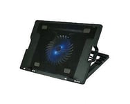 4718308723793 Vakoss LF-1860AL notebook cooling pad 43.2 cm (17") Black VAK