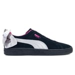 Puma Suede Bow Jr Silver,svarta 38.5