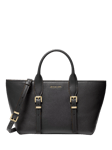 Michael Kors Moore Leather Tote Bag, Black