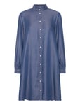 Ella Lyocell Dress Blue Lexington Clothing