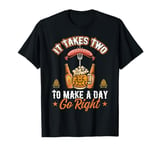 It Takes Two BBQ Fun Go Right T-Shirt