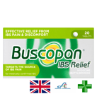 Buscopan IBS Relief - 20 tablets (MAX THREE PACKS PER ORDER)