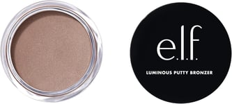 e.l.f. Luminous Putty Bronzer, Lightweight Putty-to-Powder Bronzer For A Radian