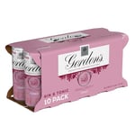 Gordon's Premium Pink Distilled Gin & Tonic | 5% vol | 10 x 250ml Can | Ready to Drink Pink Gin & Tonic Cans | Flavours of Raspberry | Strawberry & Redcurrant