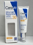 CeraVe Ultra-Light Face Lotion/Face Moisturizer with Sunscreen SPF 30 (50ml)