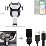 Car holder air vent mount for Samsung Galaxy A14  cell phone mount