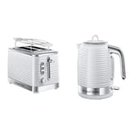 Russell Hobbs Set Petit Déjeuner Bouilloire et Grille-Pain Toaster XL Inspire - 24360-70 et 24370-56