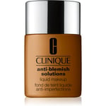 Clinique Anti-Blemish Solutions™ Liquid Makeup high cover foundation for oily acne-prone skin shade WN 118 Amber 30 ml