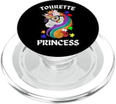 Tourette Sensibilisation Belle Princesse Licorne PopSockets PopGrip pour MagSafe