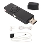 (Black)USB Stick Mp3 Player 8GB Music Player With Replaceable 180mah Battery