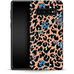 caseable Samsung Galaxy S10 Plus Mobile Phone Case - Premium Protective Case with Shock-Absorbing Inner Layer & Scratch-Resistant Surface - Colourful Design & All-Round Print - Leopard Peace Palms -