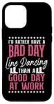 iPhone 12 mini Line Dancing Dance Teacher I'd Rather Have A Bad Day Line Case