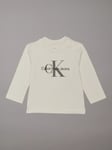 Calvin Klein Baby Calvin Klein Jeans Long Sleeved T-Shirt, Turtledove