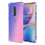 OnePlus 8 Pro - Skyddsskal FLOVEME Blå/Rosa