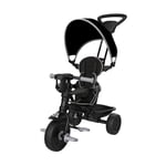 TP Toys 708 4 in 1+ Deluxe Trike, Grey Storm, Adjustable and Evolving Ride for Ages 10-36 Months, Parental Control, Safety Features, UV Sun Canopy, Padded Seat, 50kg Max Weight