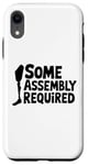 iPhone XR Some Assembly Required Funny Leg Amputee Humor Case