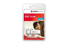 AgfaPhoto USB Flash Drive 2.0 - USB flash-enhet - 32 GB