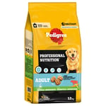 Pedigree Professional Nutrition Adult Beef & Vegetables - Ekonomipack: 2 x 12 kg