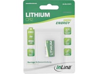 Inline 1271, Engångsbatteri, Cr2, Litium, 3 V, 1 Styck, 850 Mah