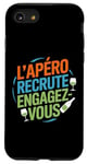 Coque pour iPhone SE (2020) / 7 / 8 L'Apéro Recrute Engagez-vous Humour Convivialité Amusant