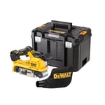 DEWALT MACHINES Ponceuse à bande 75 x 533 mm 18V DCW220NT-XJ XR Brushless avec coffret