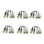 12pcs video balun transmitters utp cable cat.5 bnc 600 metres pour camera dvr-a2 Autre accessoire de vidéosurveillance