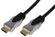 PRO SIGNAL - Male to Male HDMI Lead with Gold Plated Connectors, 10m
