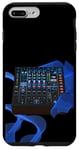 Coque pour iPhone 7 Plus/8 Plus Disc Jockey Space Age Console de mixage audio Mix DJ