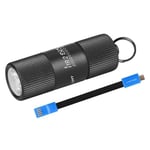 OLIGHT I1R 2 EOS Mini Lampe de Poche LED Rechargeable 150 Lumens Seulement 13g Lampe Torche Porte-Clé avec Micro USB Câble Batterie Rechargeable Incluse