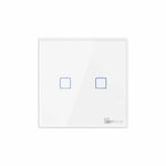 Smart Wireless Wall Switch Sonoff T2EU2C-RF 433MHz (2-channel)