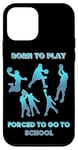 Coque pour iPhone 12 mini Idée de basket-ball amusante pour garçons et adolescents