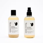 SERGE D'ESTEL PARIS Soin Anti Chute 500ml Shampoing et Lotion Anti-Chute de Cheveux Favorisant la Croissance Fortifiant les Cheveux et Ralentissant la Chute - 100% Vegan