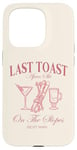 iPhone 15 Pro Last Toast On The Slopes Bachelor Skiing Bridal Best Man Case