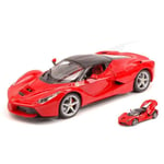 [FR] Burago FERRARI LA FERRARI 2013 RED 1:24 - BU26001R