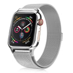 Apple Watch Series 4 40 mm milanesiskt klockarmband i rostfritt stål - Silver