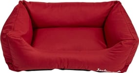 JACK AND VANILLA, Waterproof, Sofa pour Chien, Imperméable, Rouge, Taille M, 80 x 60 x 25 cm