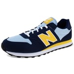 New Balance Homme 500 Sneaker, Bleu Marine, 41.5 EU